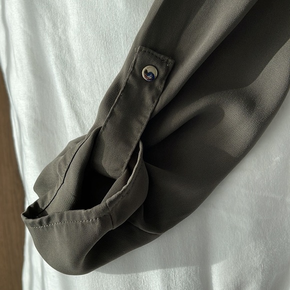 Dynamite: Olive Green Dress - Picture 5 of 6